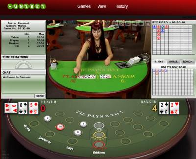 Types of online casino games